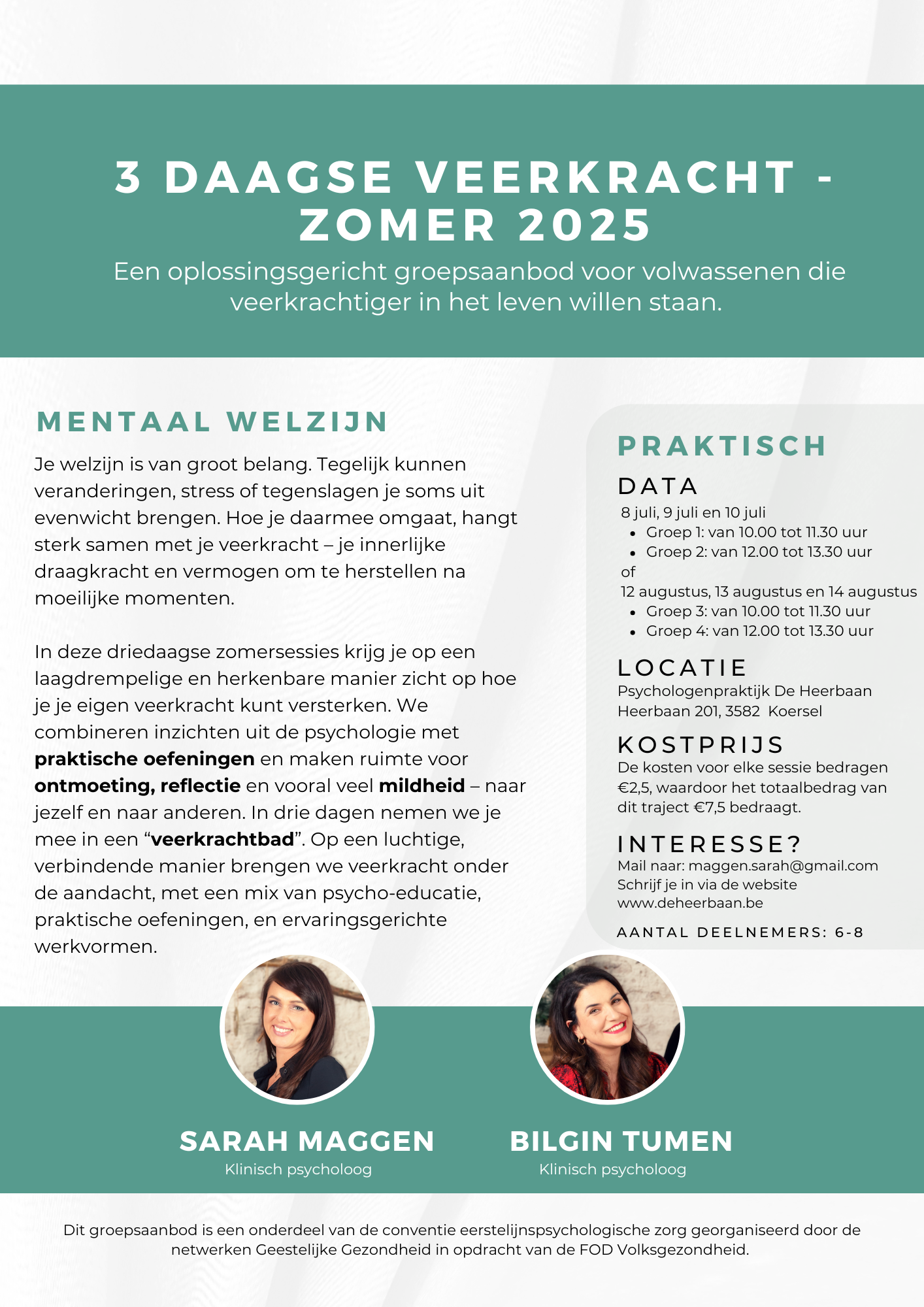 Veerkracht 3-daagse: zomer 2025