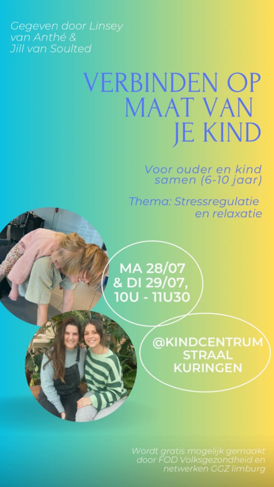Verbind op maat van je kind - Stress en relaxatie