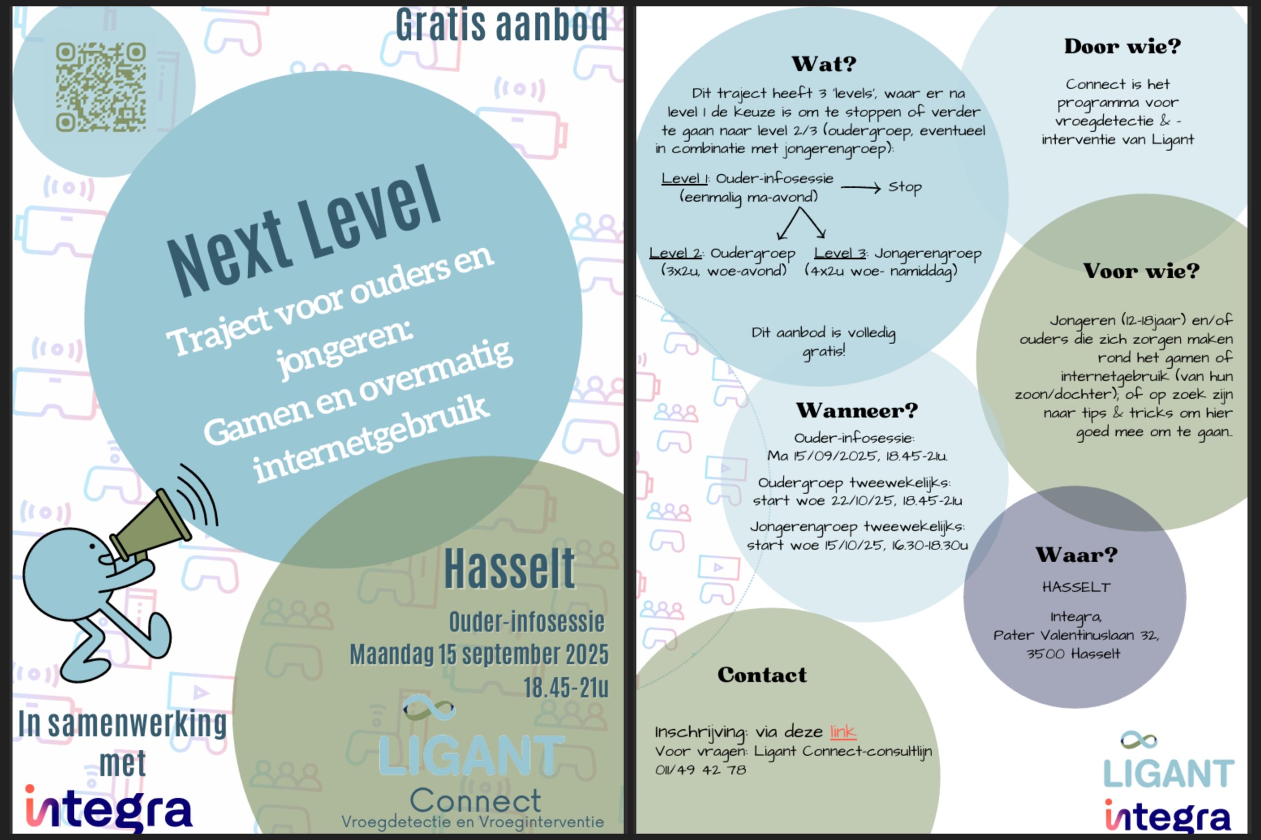 Next Level traject sociale media en gamen - voor ouders en jongeren