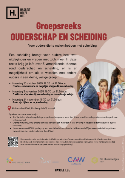 Groepsreeks ouderschap en scheiding