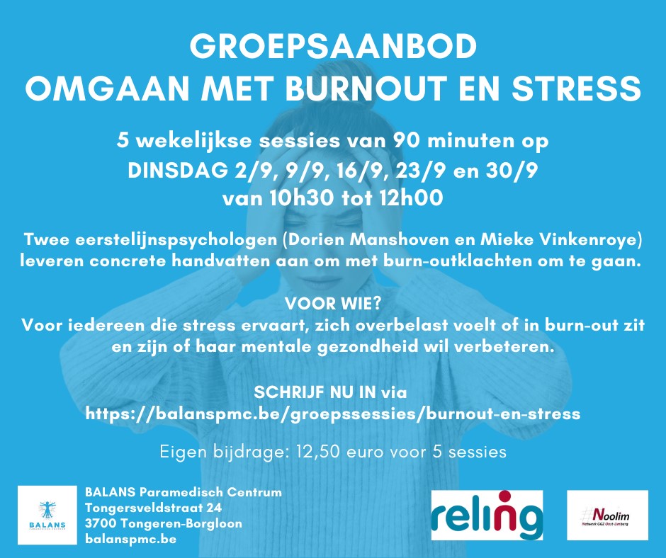 Omgaan met burn-out: samen bouwen aan veerkracht