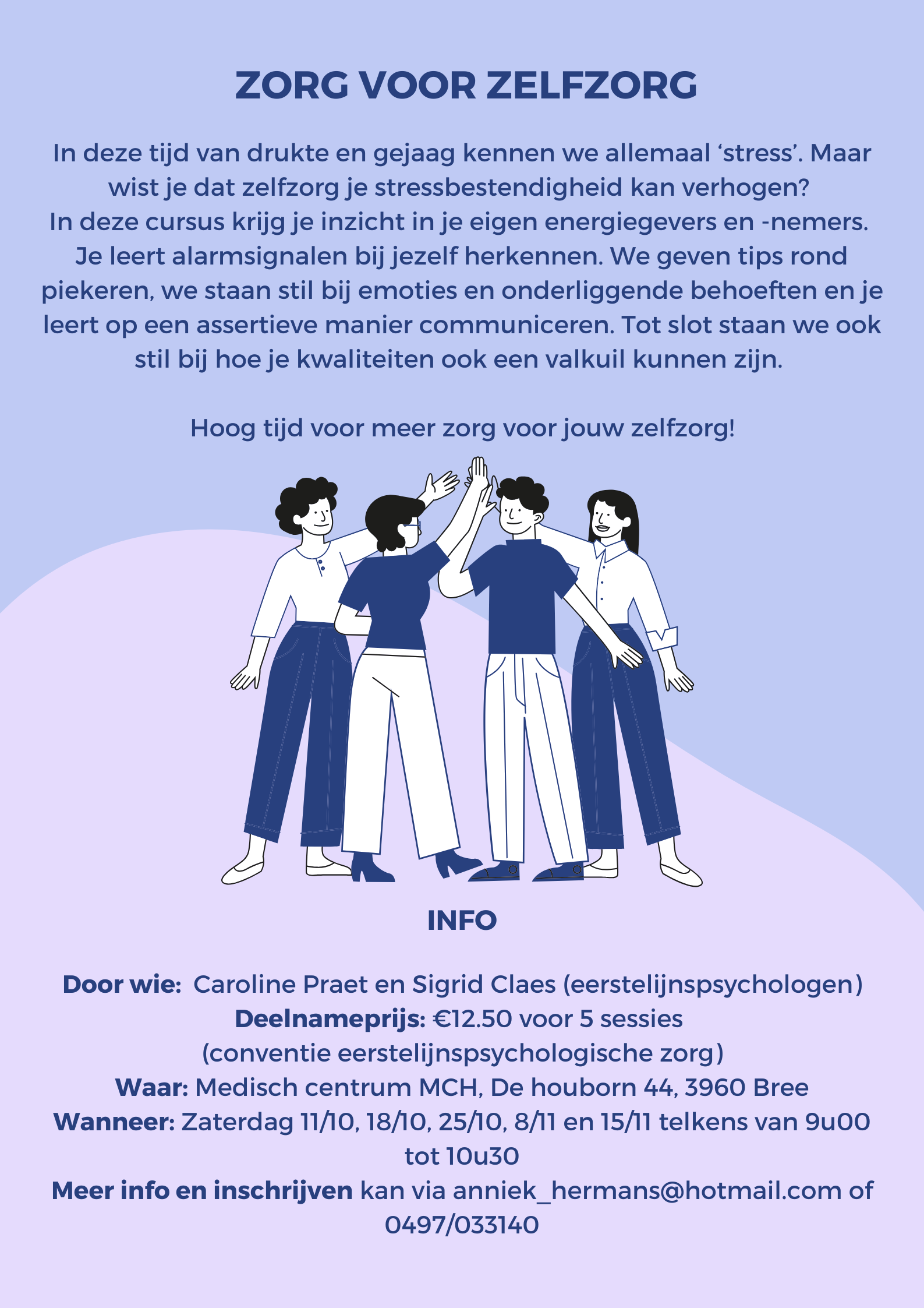 ZORG VOOR ZELFZORG
