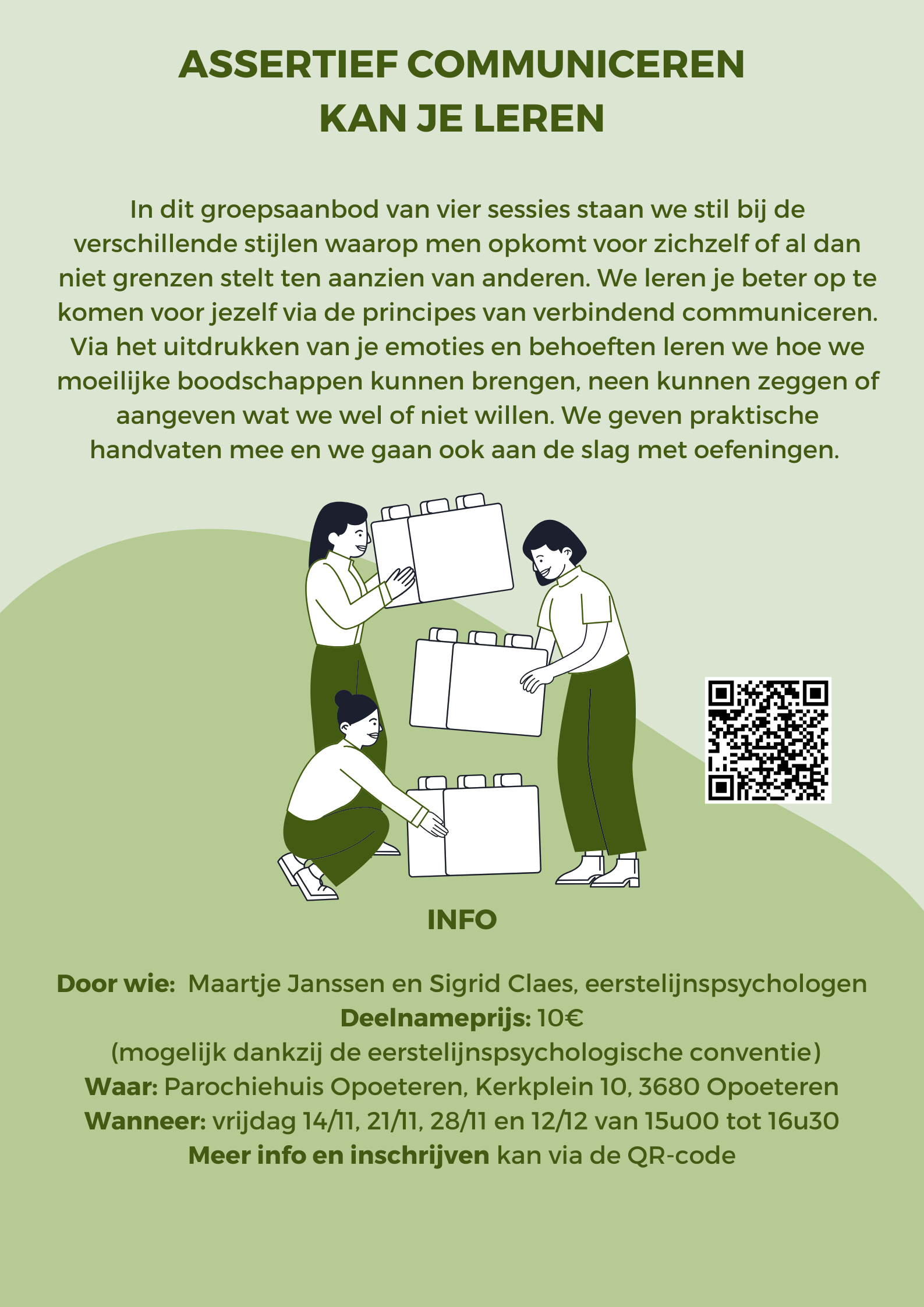 Assertief communiceren kan je leren.