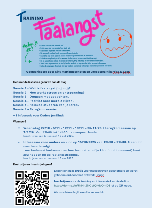 Faalangst Training Herk-De-Stad