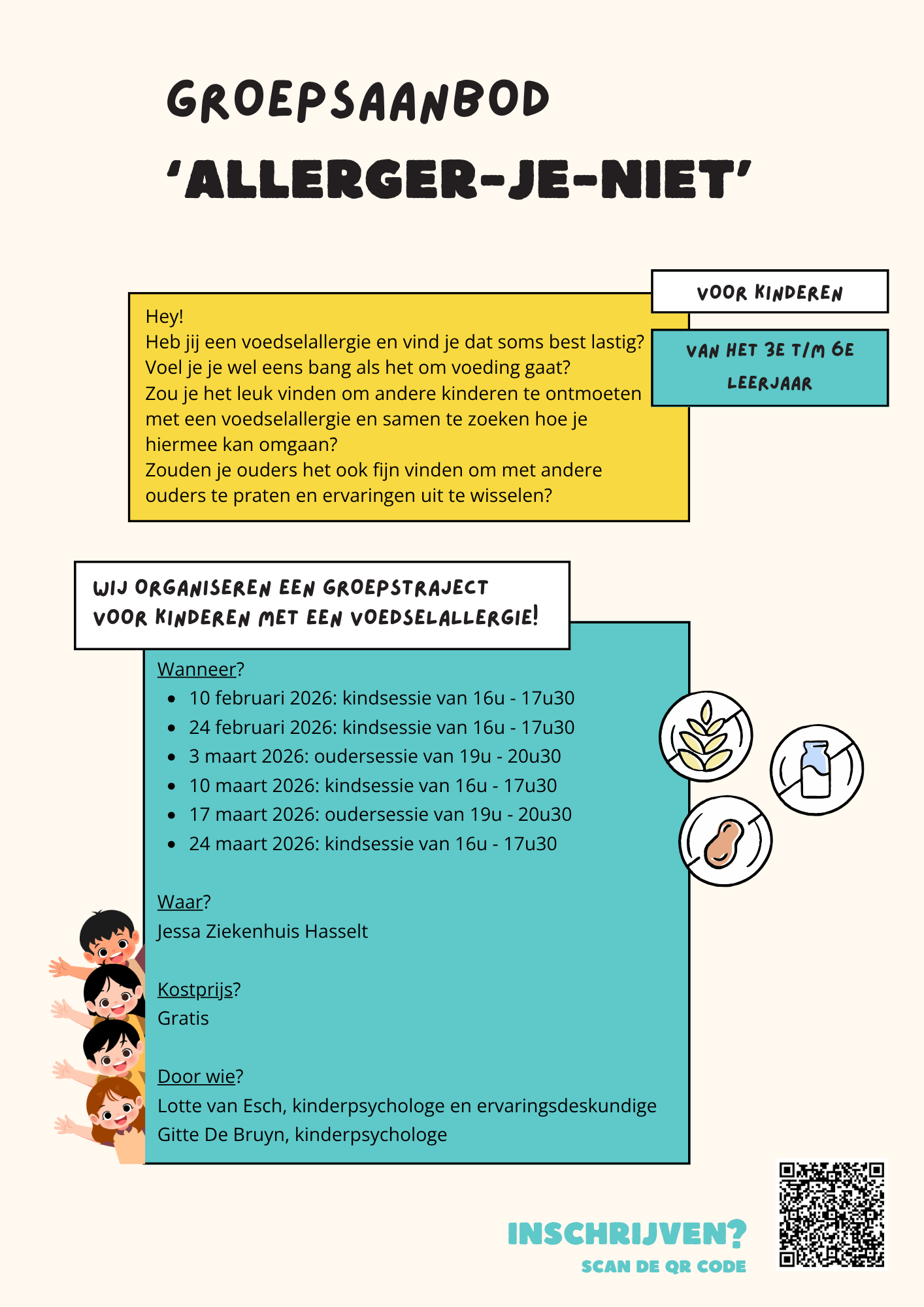 Groepsaanbod 'Allerger-je-niet'