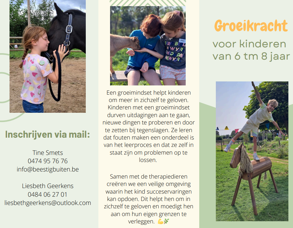 Groeikracht! Kinderen van 6-8 jaar leren de kracht van een groeimindset kennen