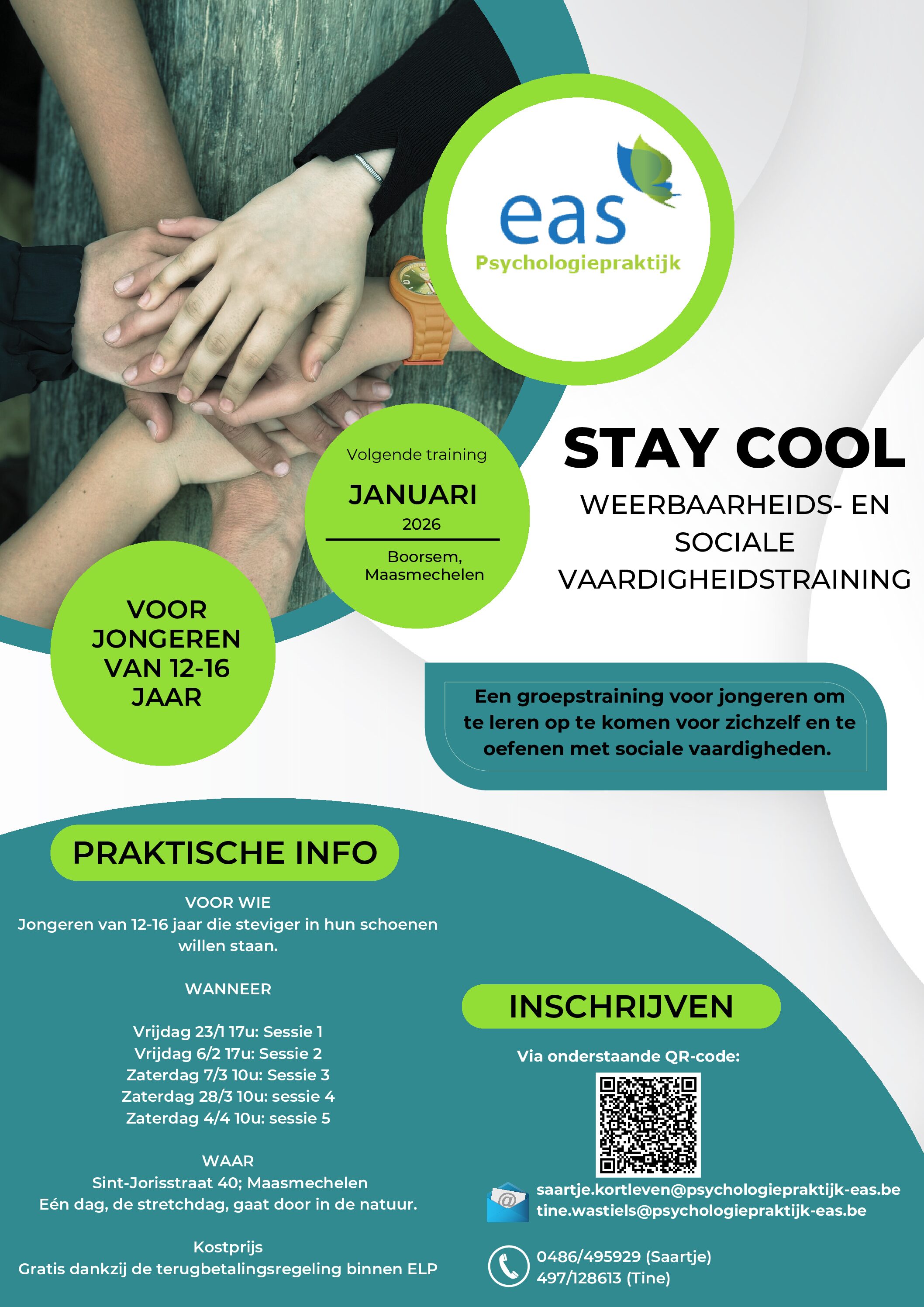 Stay Cool: Weerbaarheids -en sociale vaardigheidstraining