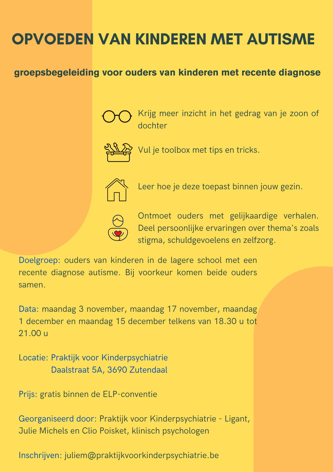 Opvoeden van kinderen met autisme