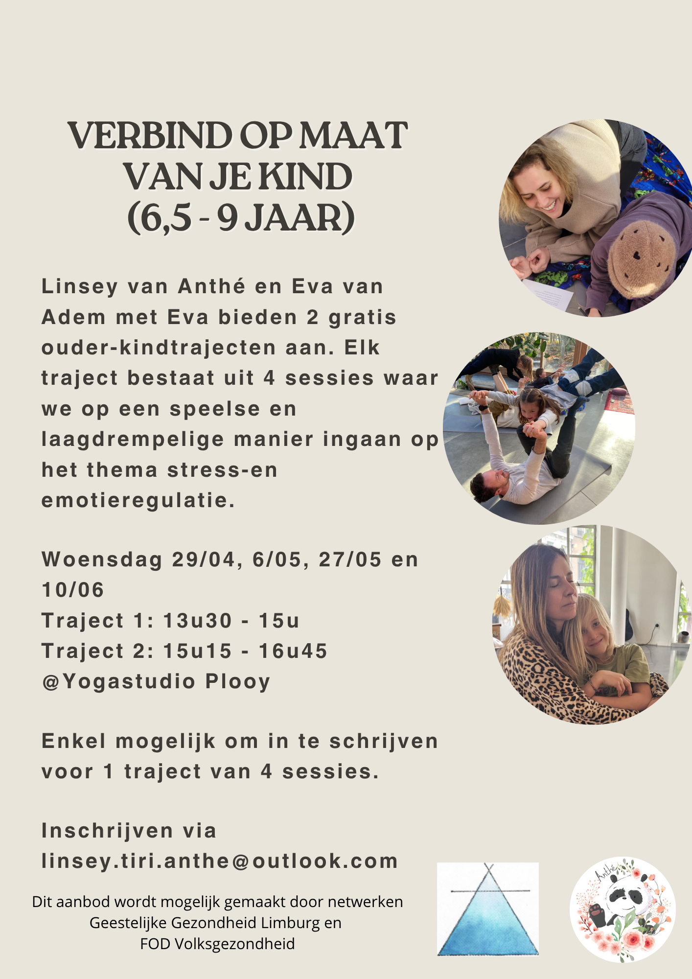 Verbind op maat van je kind (6.5-9 jaar) 15u15-16u45