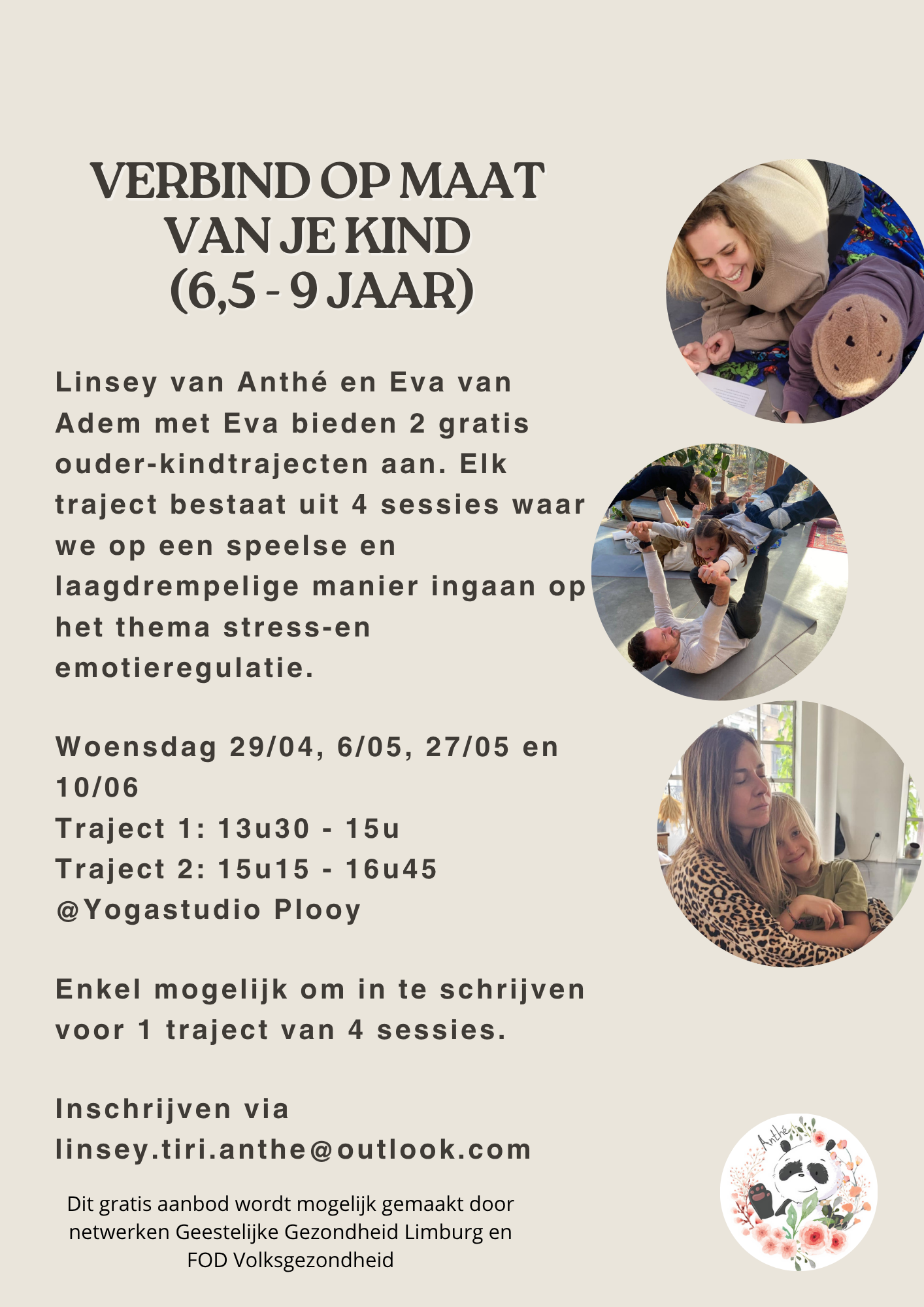 Verbind op maat van je kind (6.5-9 jaar) 13u30-15u00