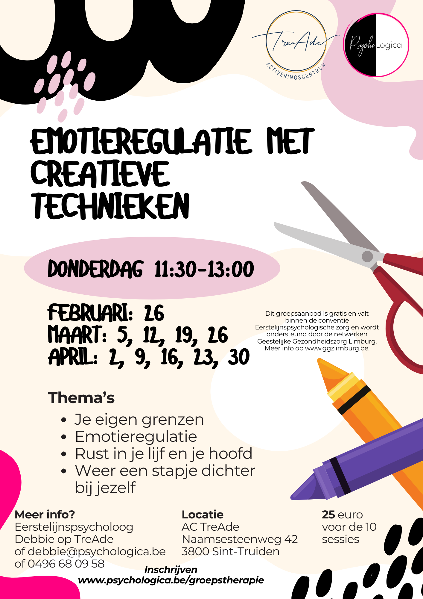 Emotieregulatie met creatieve technieken