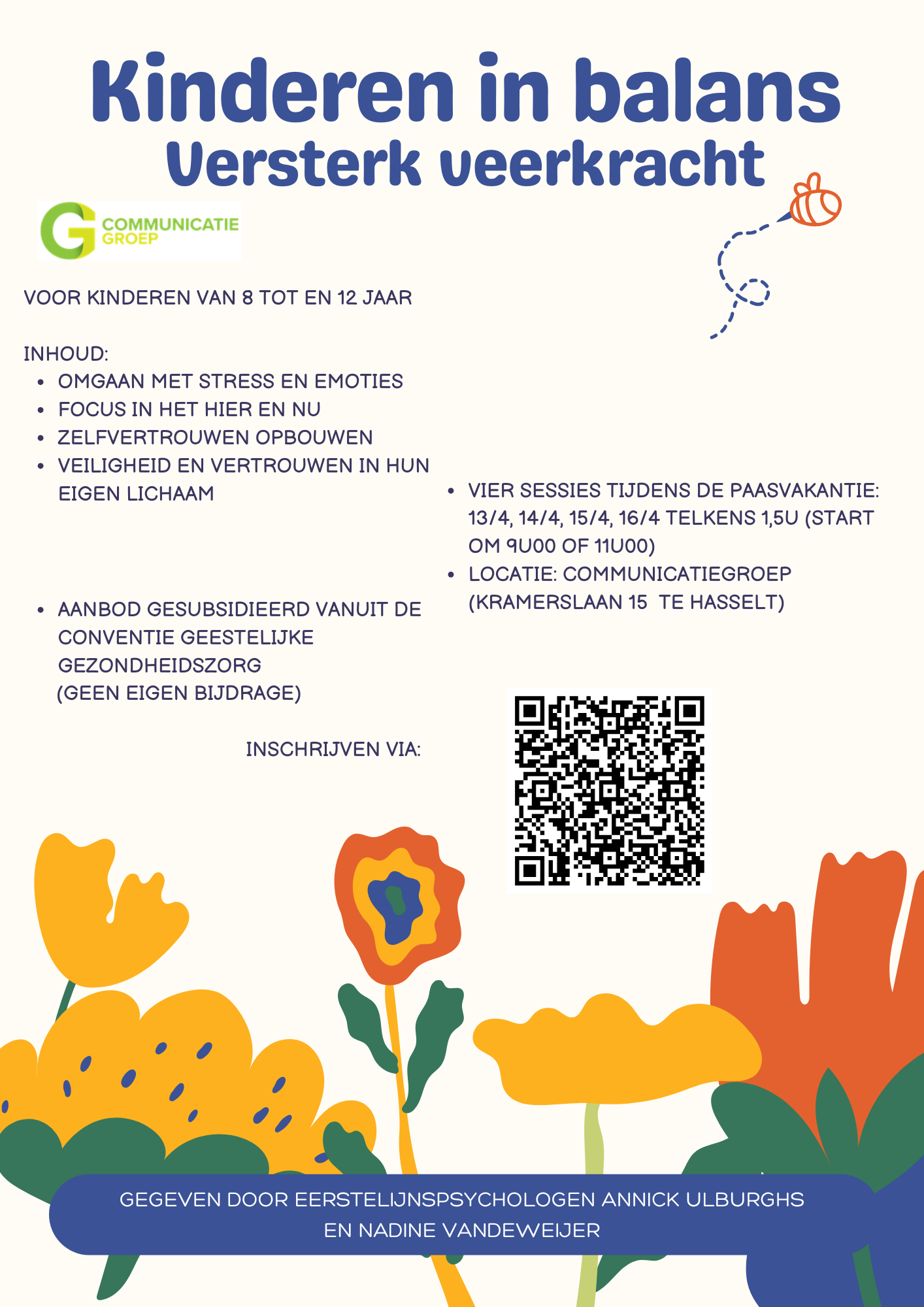 Kinderen in balans  (groep 1 van 9u00 tot 10u30)