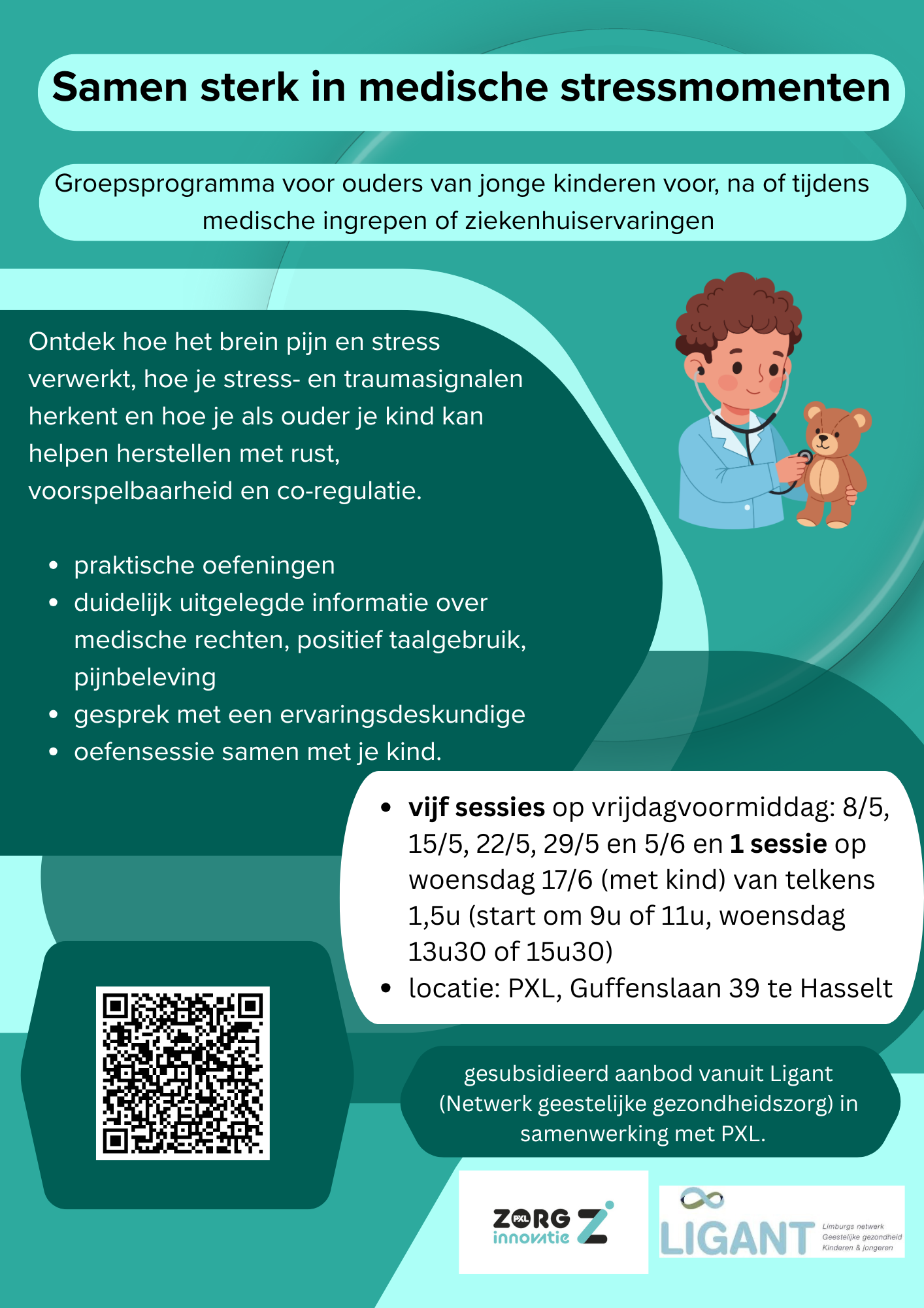 Samen Sterk in medische stressmomenten