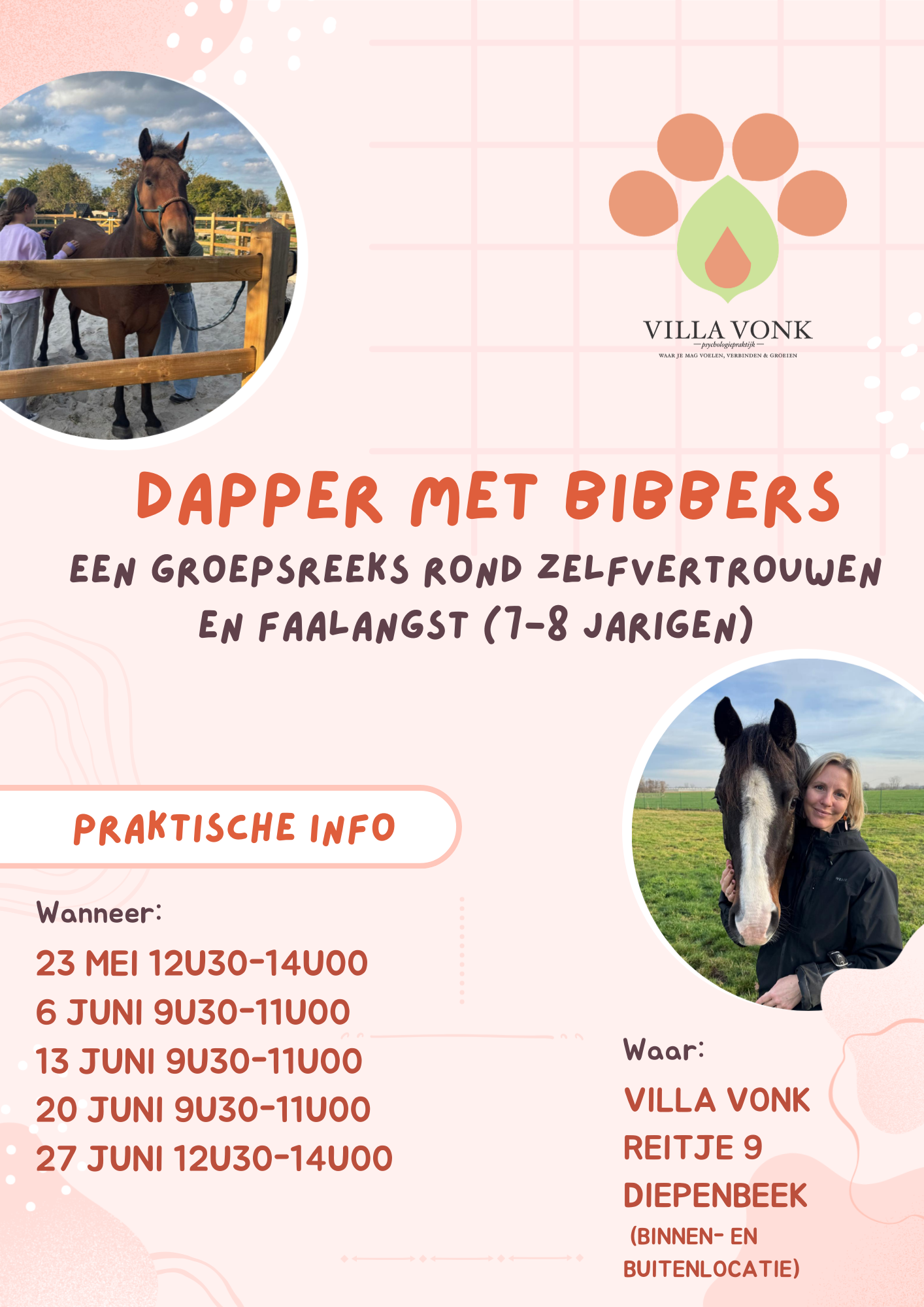 Dapper met bibbers – een groepsreeks rond zelfvertrouwen en faalangst (7-8 jaar)