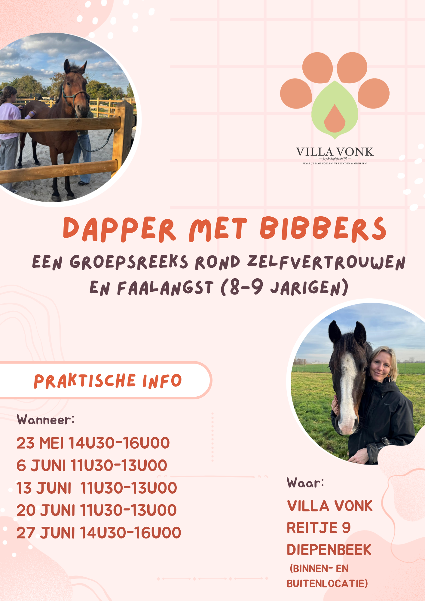 Dapper met bibbers – een groepsreeks rond zelfvertrouwen en faalangst (8-9 jaar)