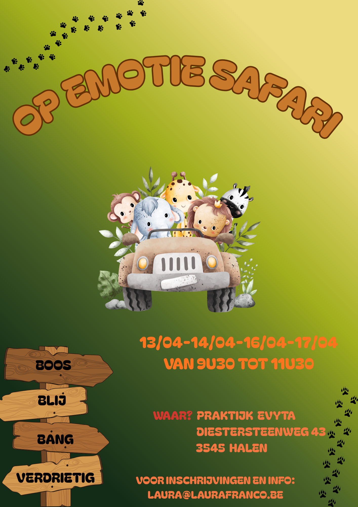 Op stap met je emotiedieren