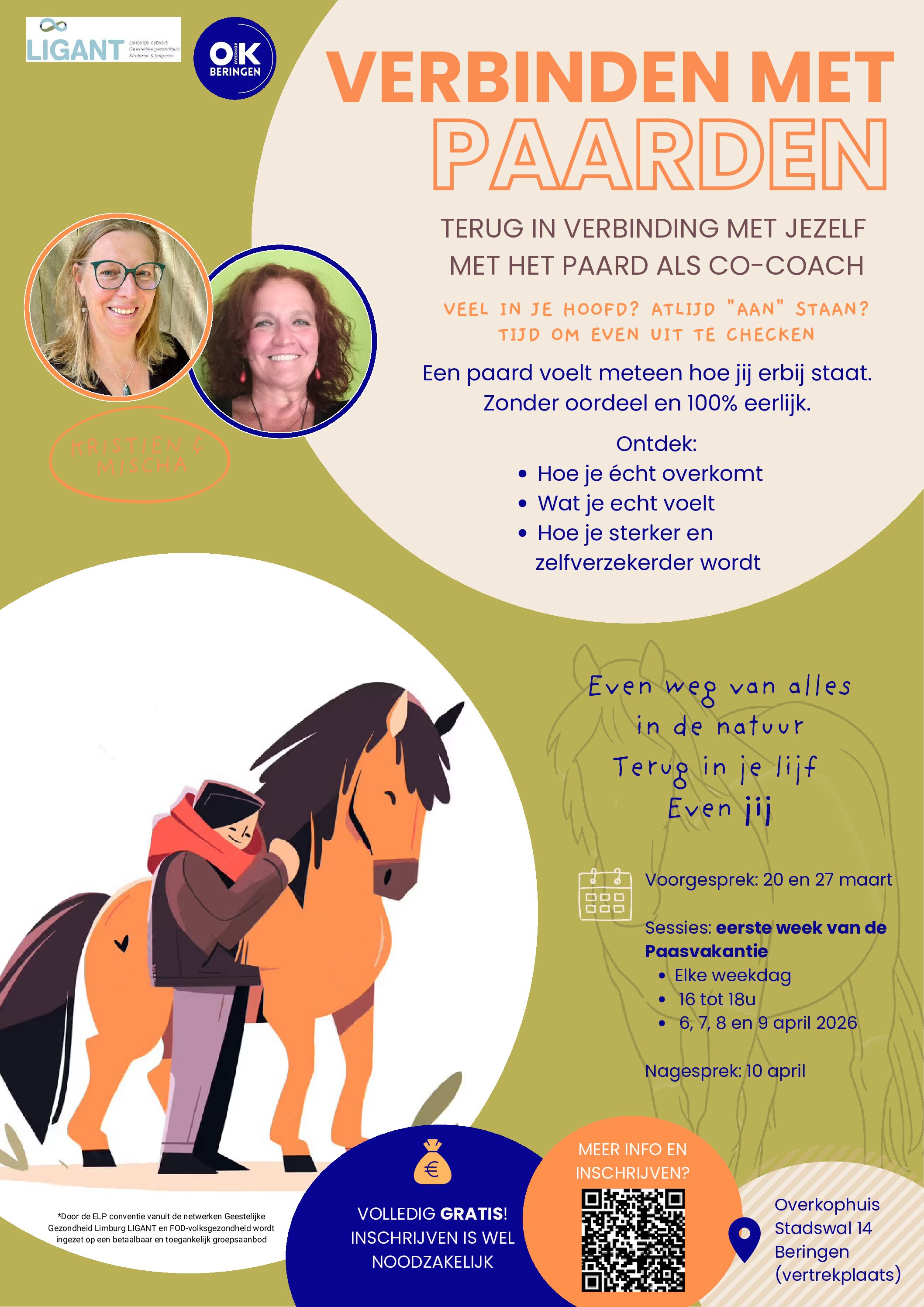Verbinden met paarden