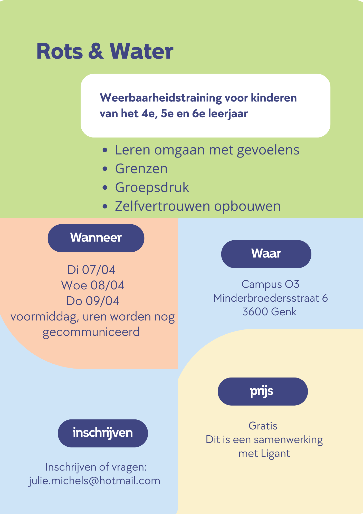 Driedaagse weerbaarheidstraining