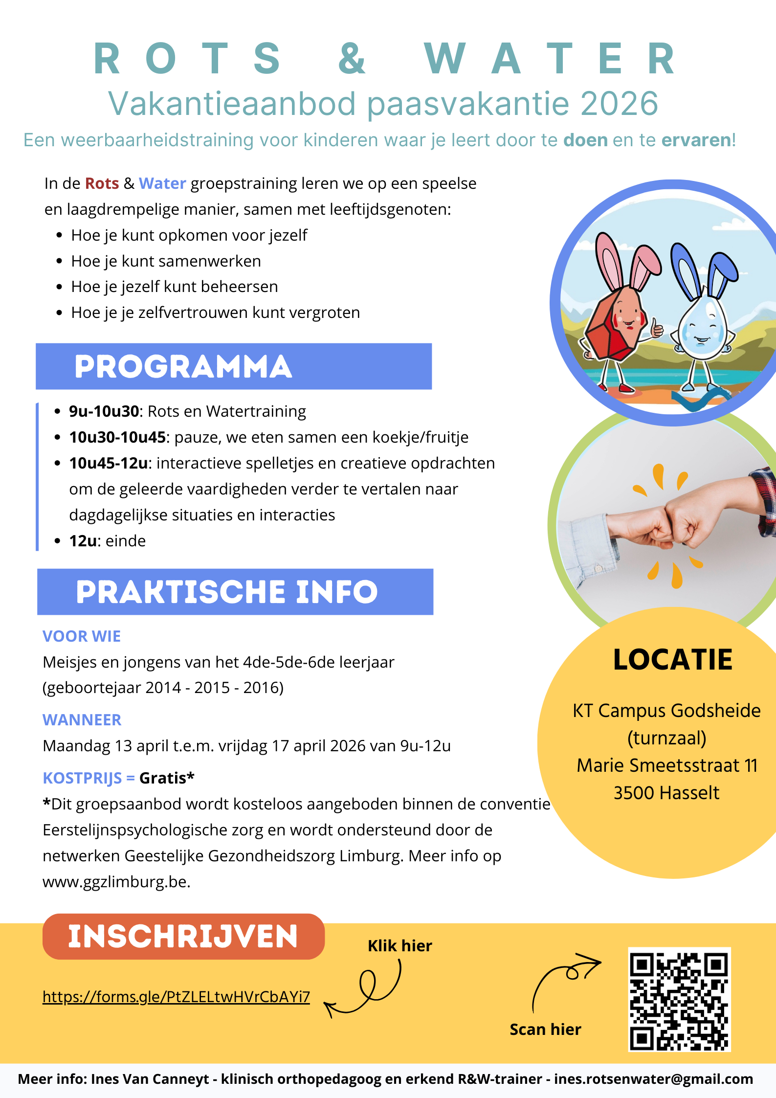 Rots en Water vakantieaanbod (paasvakantie)