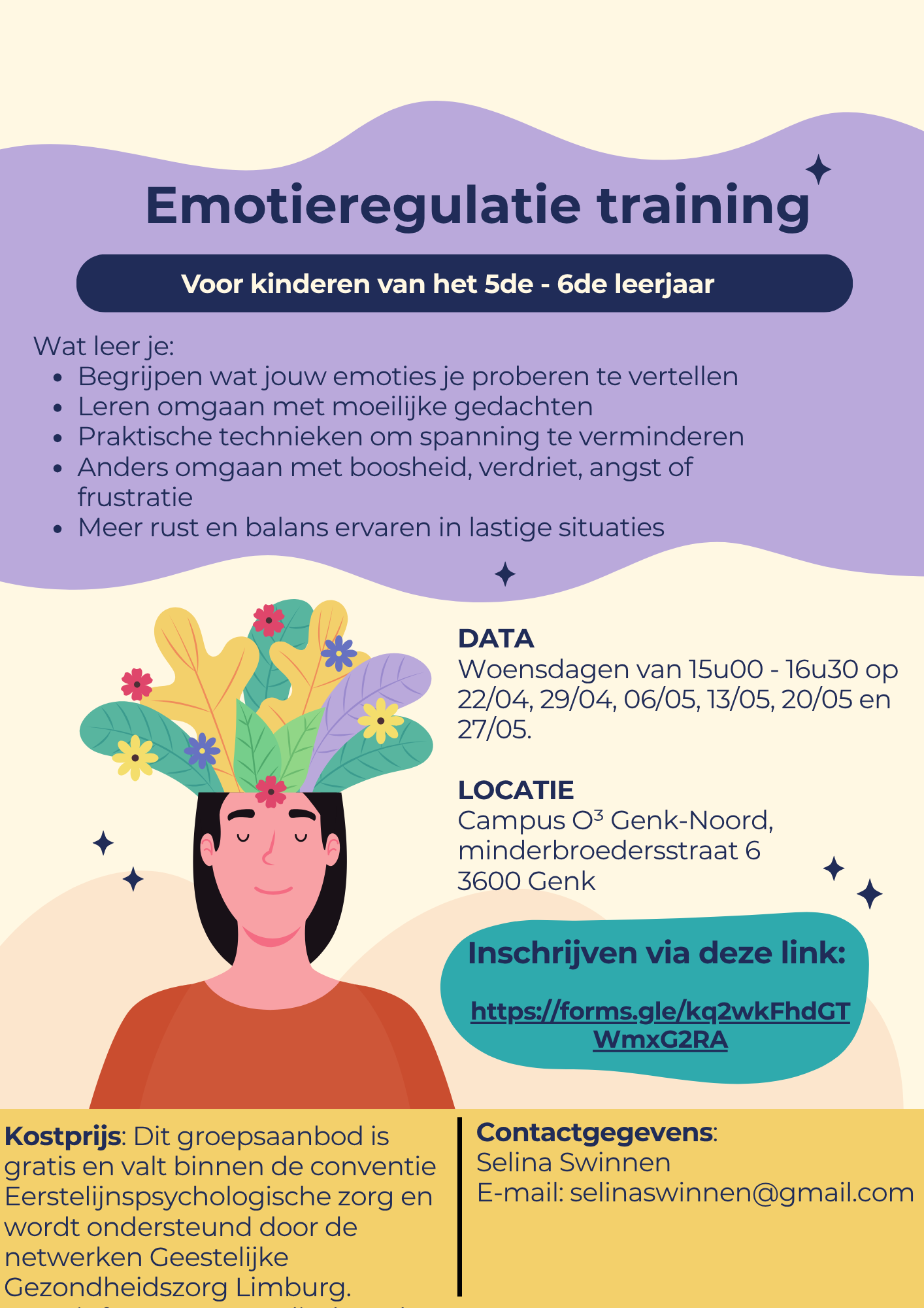 Emotieregulatie training voor kinderen van het 5de - 6de leerjaar
