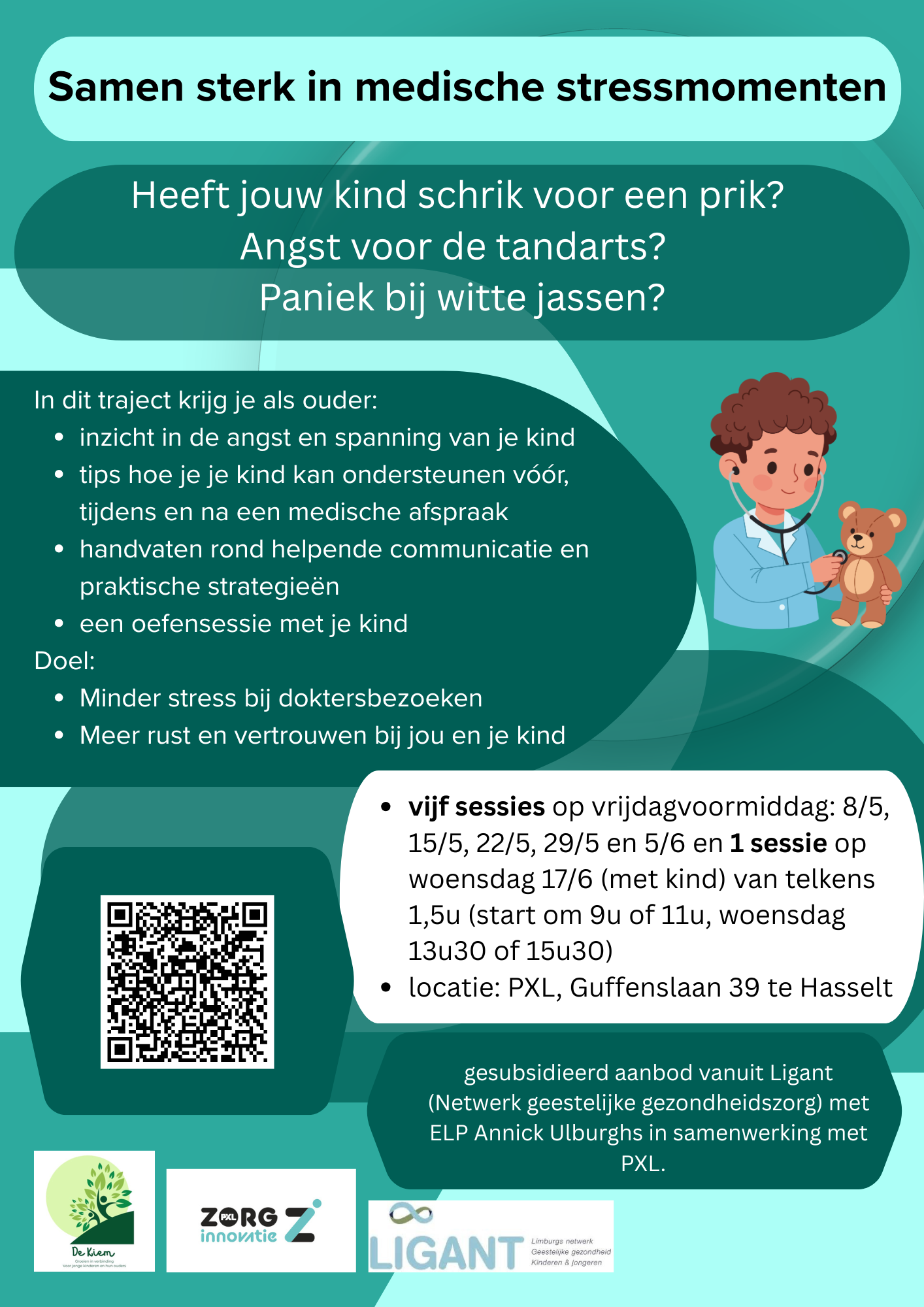 Samen Sterk in medische stressmomenten