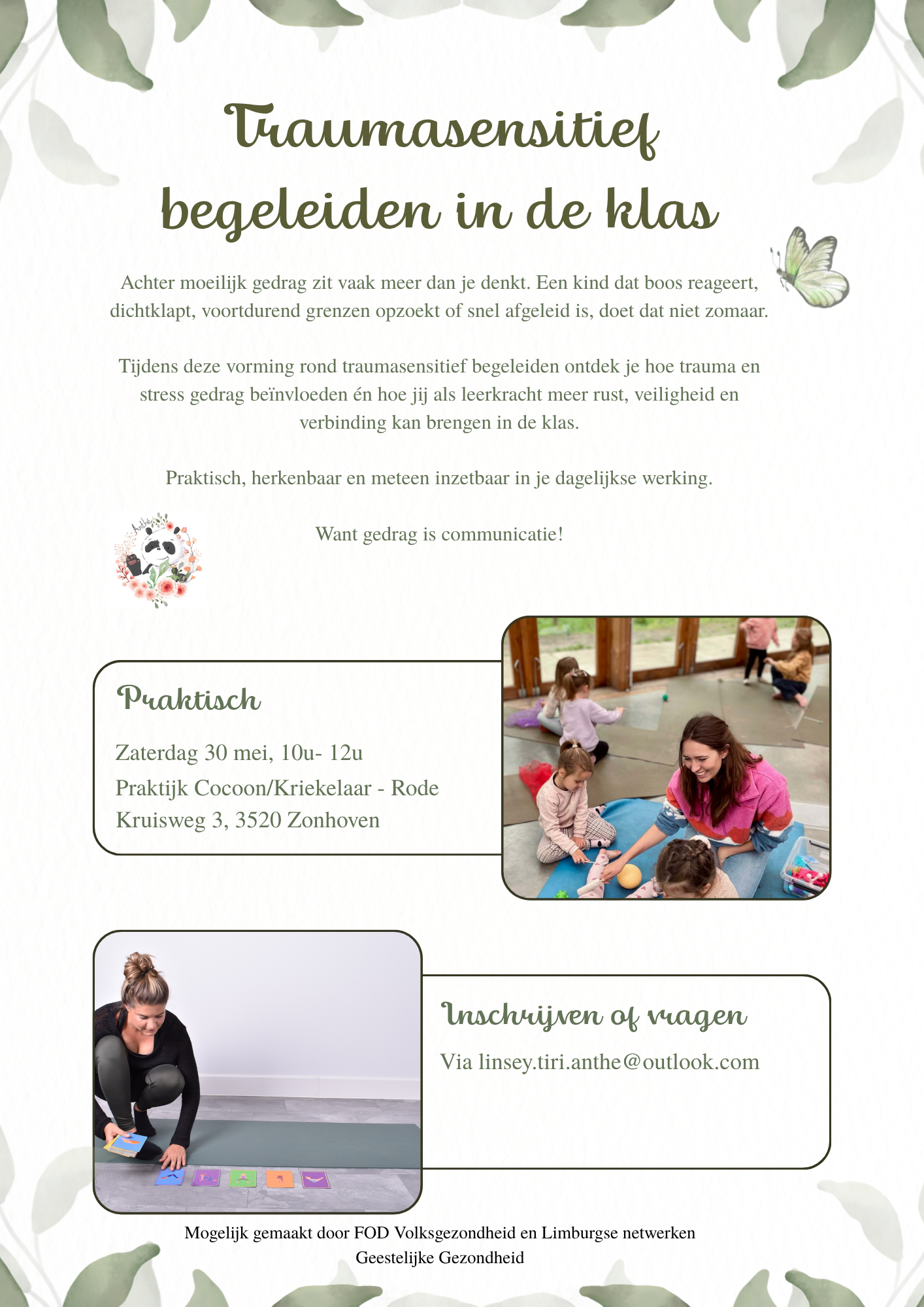 Traumasensitief begeleiden in de klas