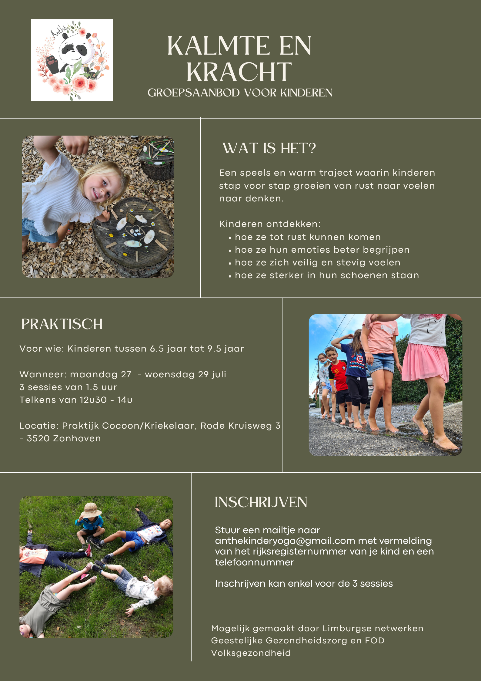 Kalmte en Kracht (6,5 tot 9,5 jaar)