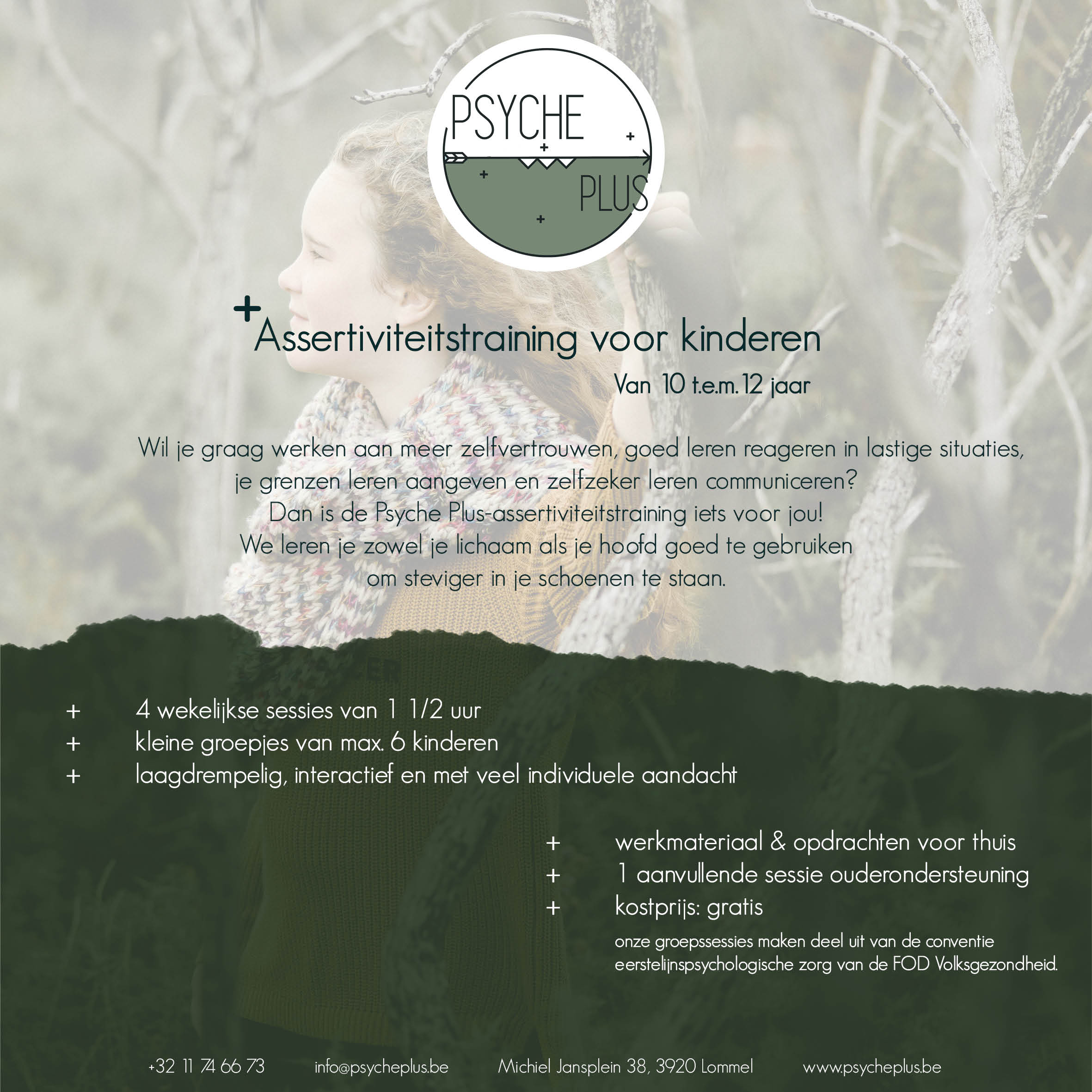 Assertiviteitstraining voor kinderen van het 4de t.e.m. 6de leerjaar