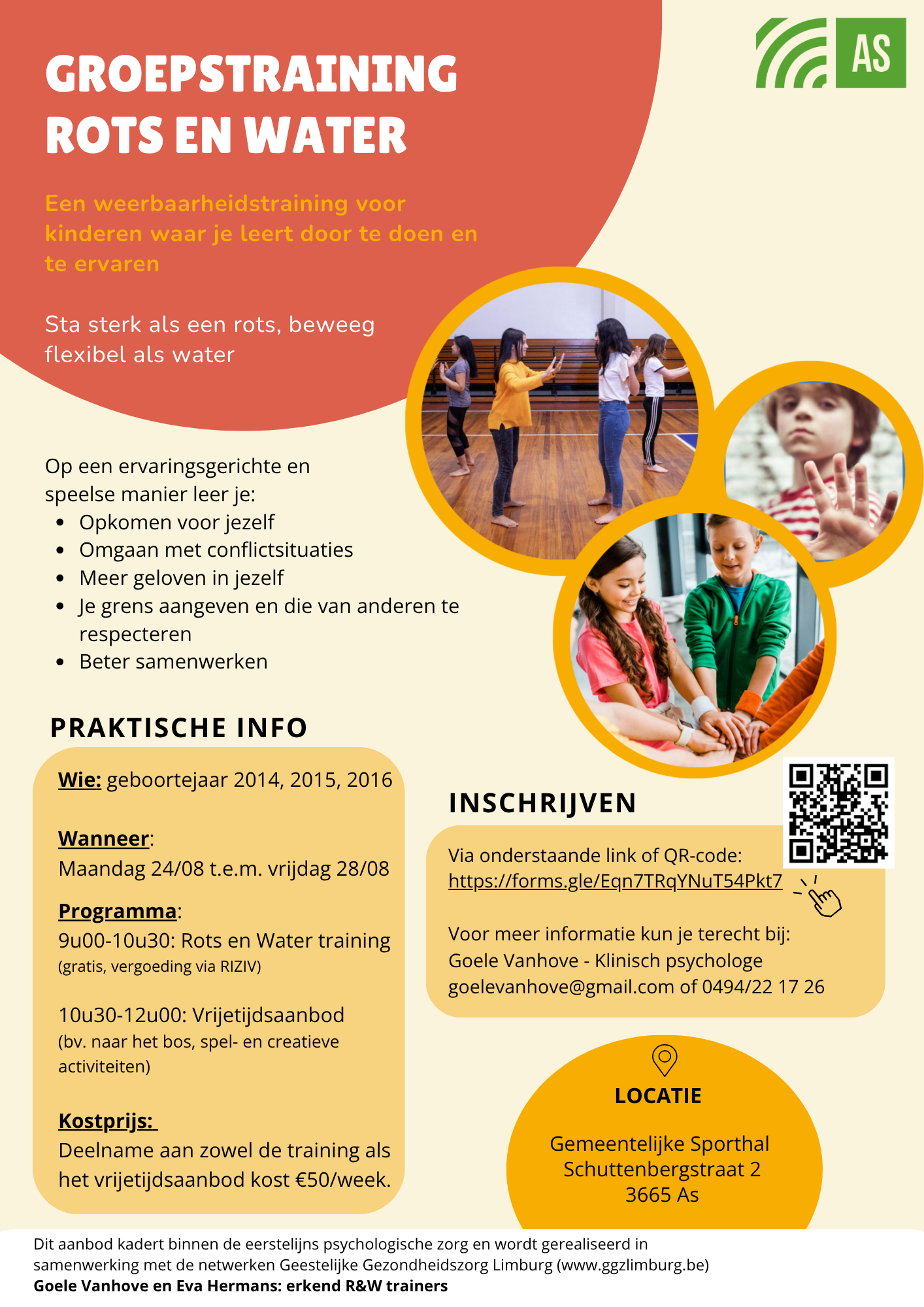 Groepstraining Rots en Water