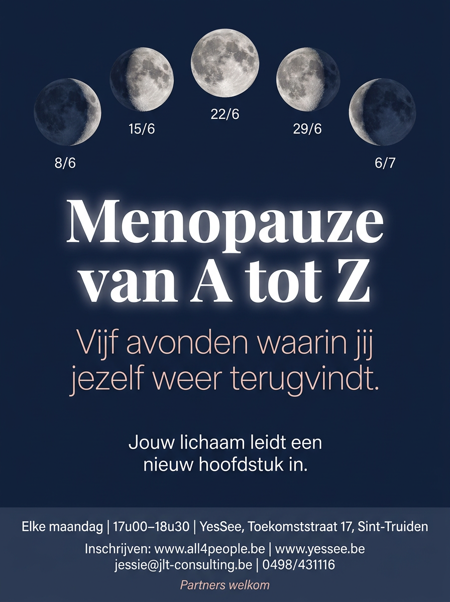 SOS menopauze van A tot Z