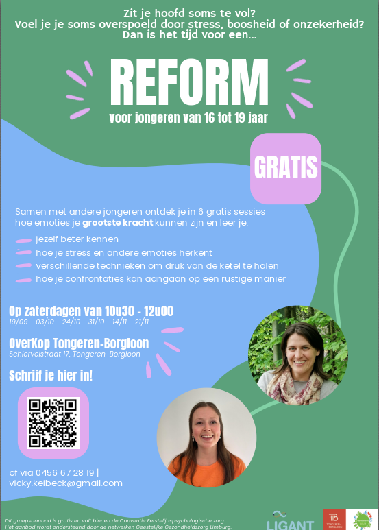 Reform - voor jongeren van 16 tot 19 jaar
