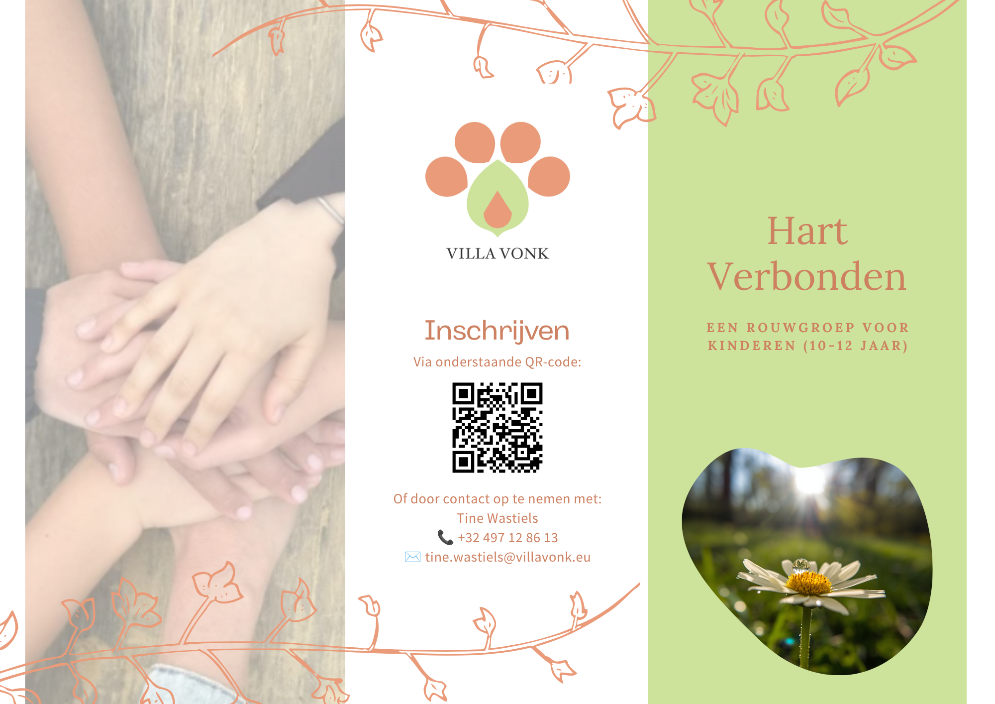 Hart Verbonden - Een rouwgroep voor kinderen van 10-12 jaar