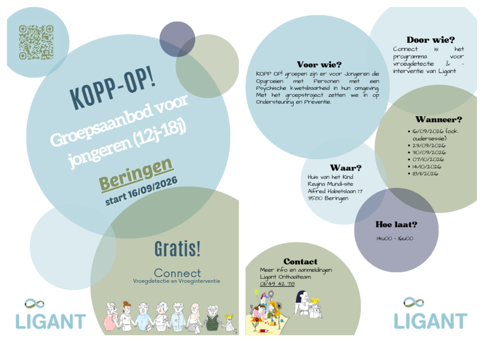 Kopp-Op! Groepsaanbod voor kinderen van 6 tot 12 jaar