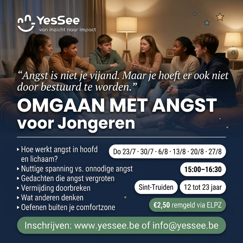 Angst de baas! - Angsttraining voor jongeren