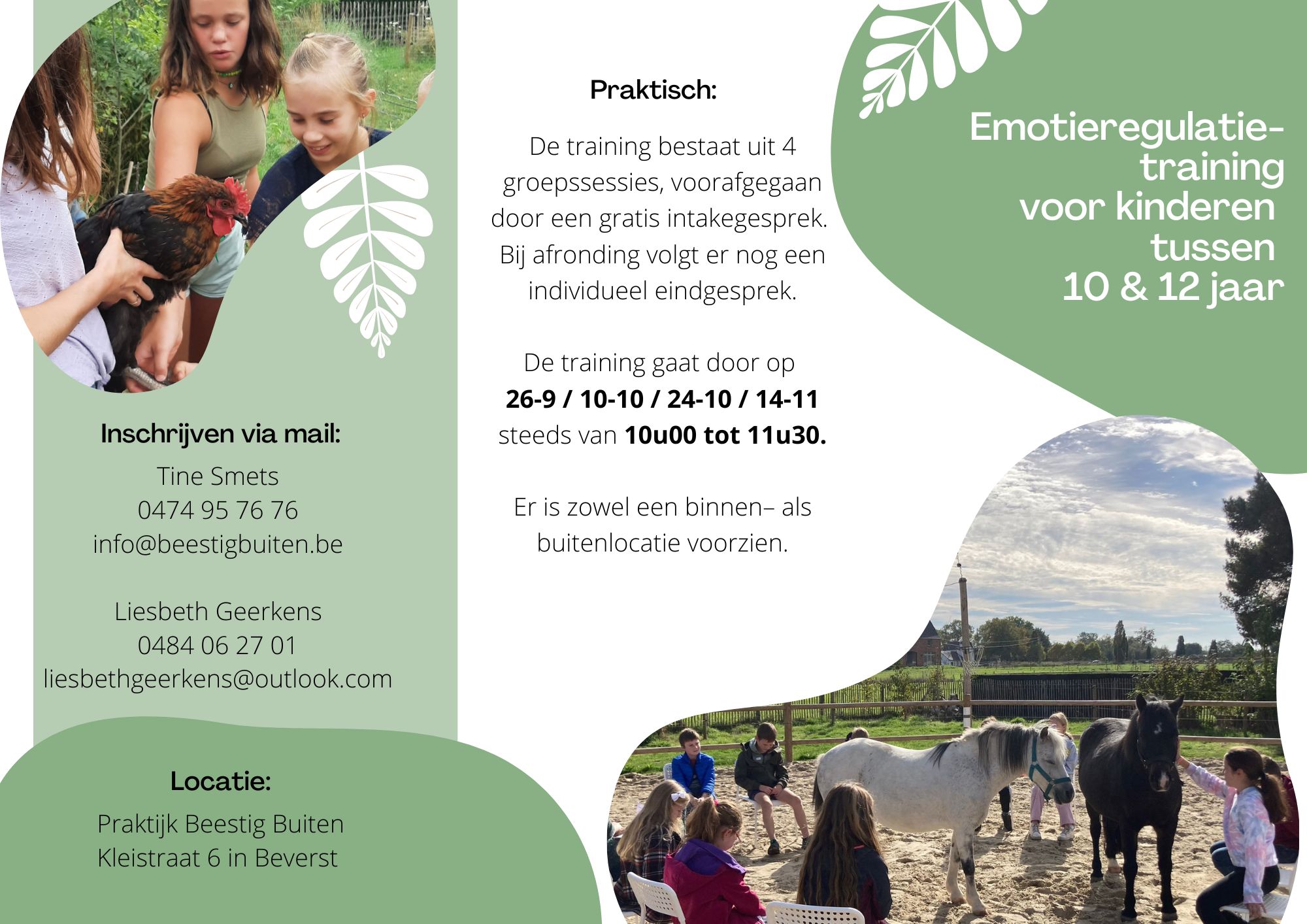 Emotieregulatie-training voor kinderen tussen 10 en 12 jaar