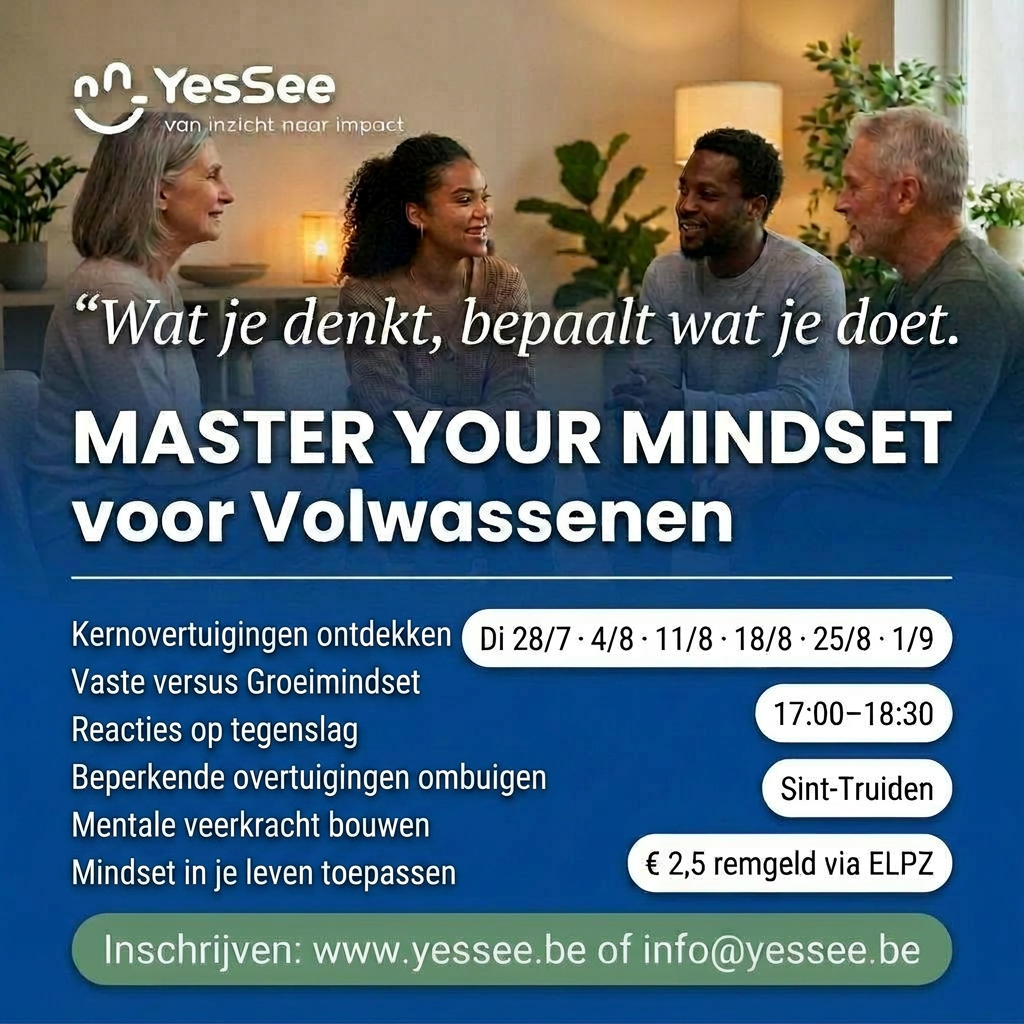 Master your mindset voor volwassenen