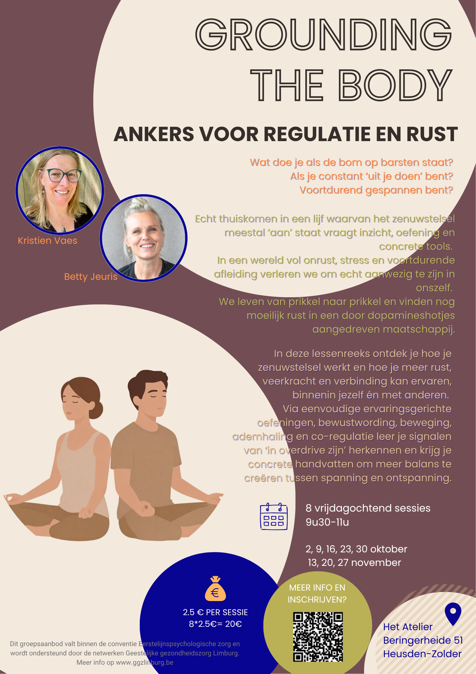 Grounding the body, Ankers voor Regulatie en Rust