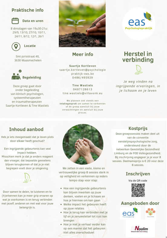 Herstel in verbinding