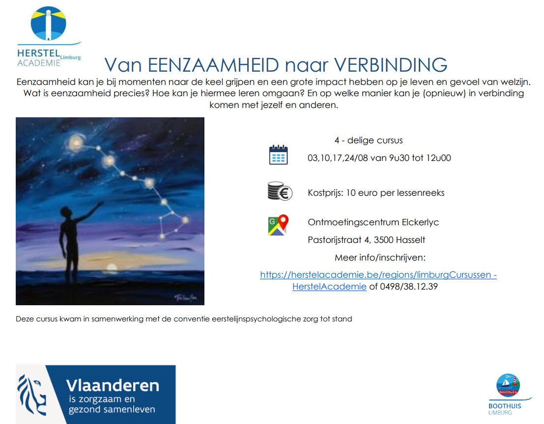 Van EENZAAMHEID naar VERBINDING