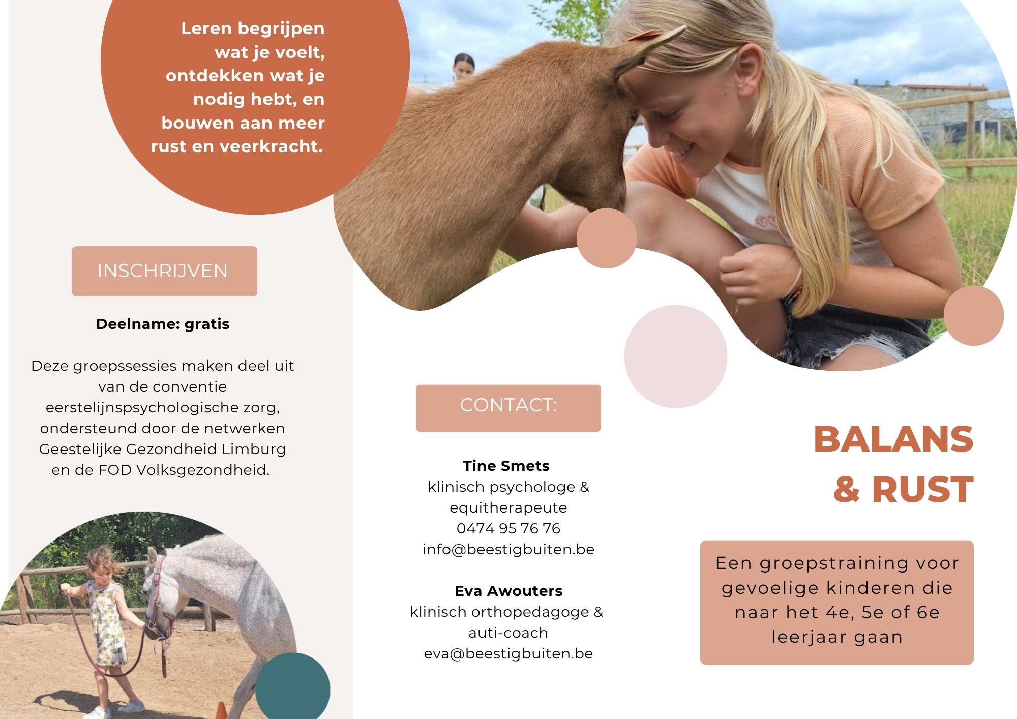 Rust & balans voor kinderen van het 4e t/m het 6e leerjaar