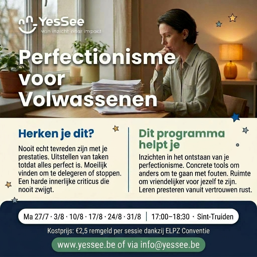 Perfect imperfect vanaf nu! Over perfectionisme enzo...