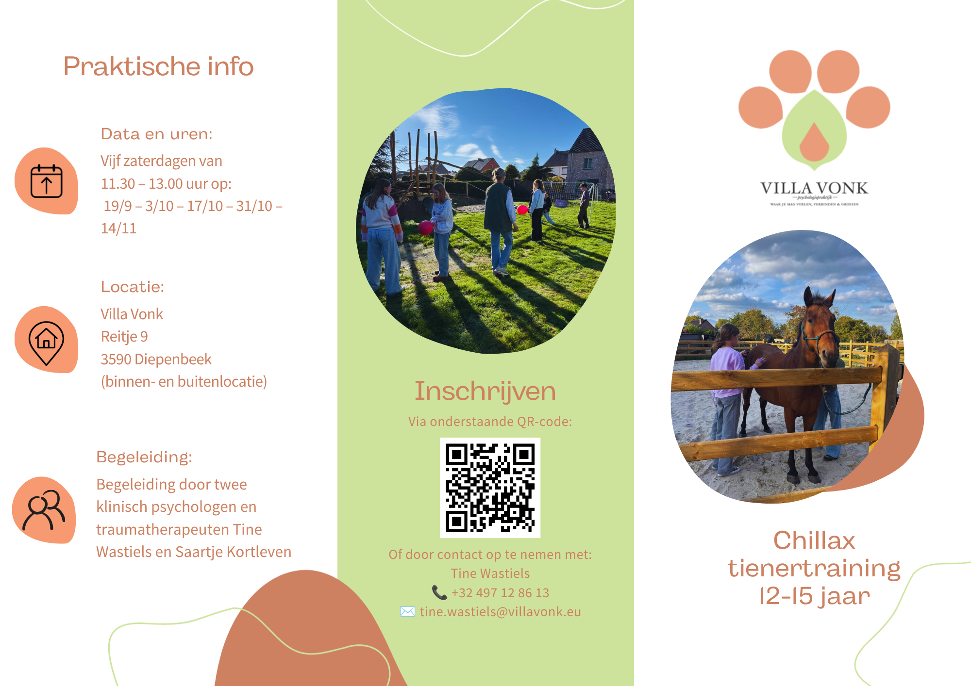 Chillax! – Omgaan met stress en emoties – een groepstraining voor tieners van 12-15 jaar