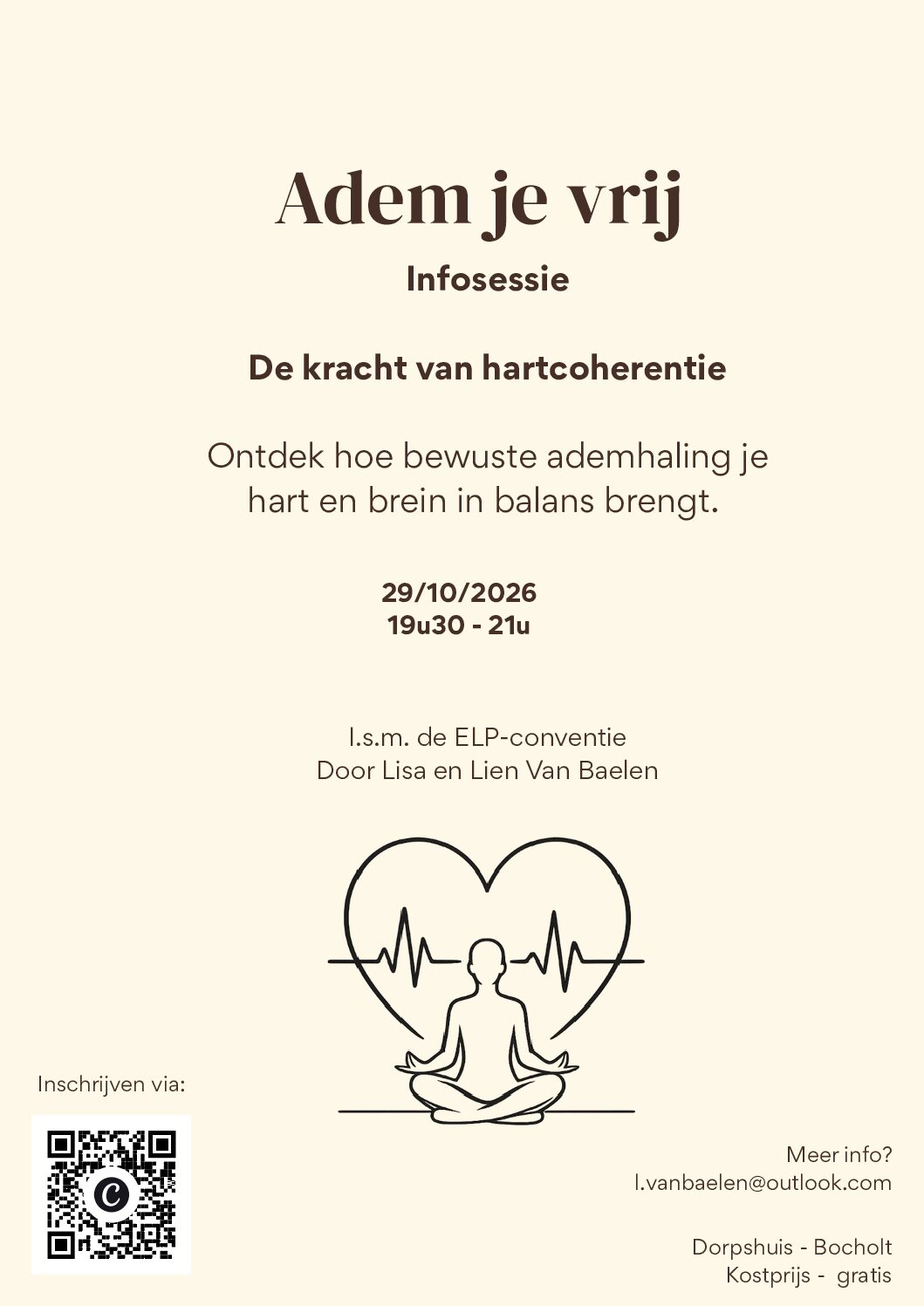 Adem je vrij - infosessie