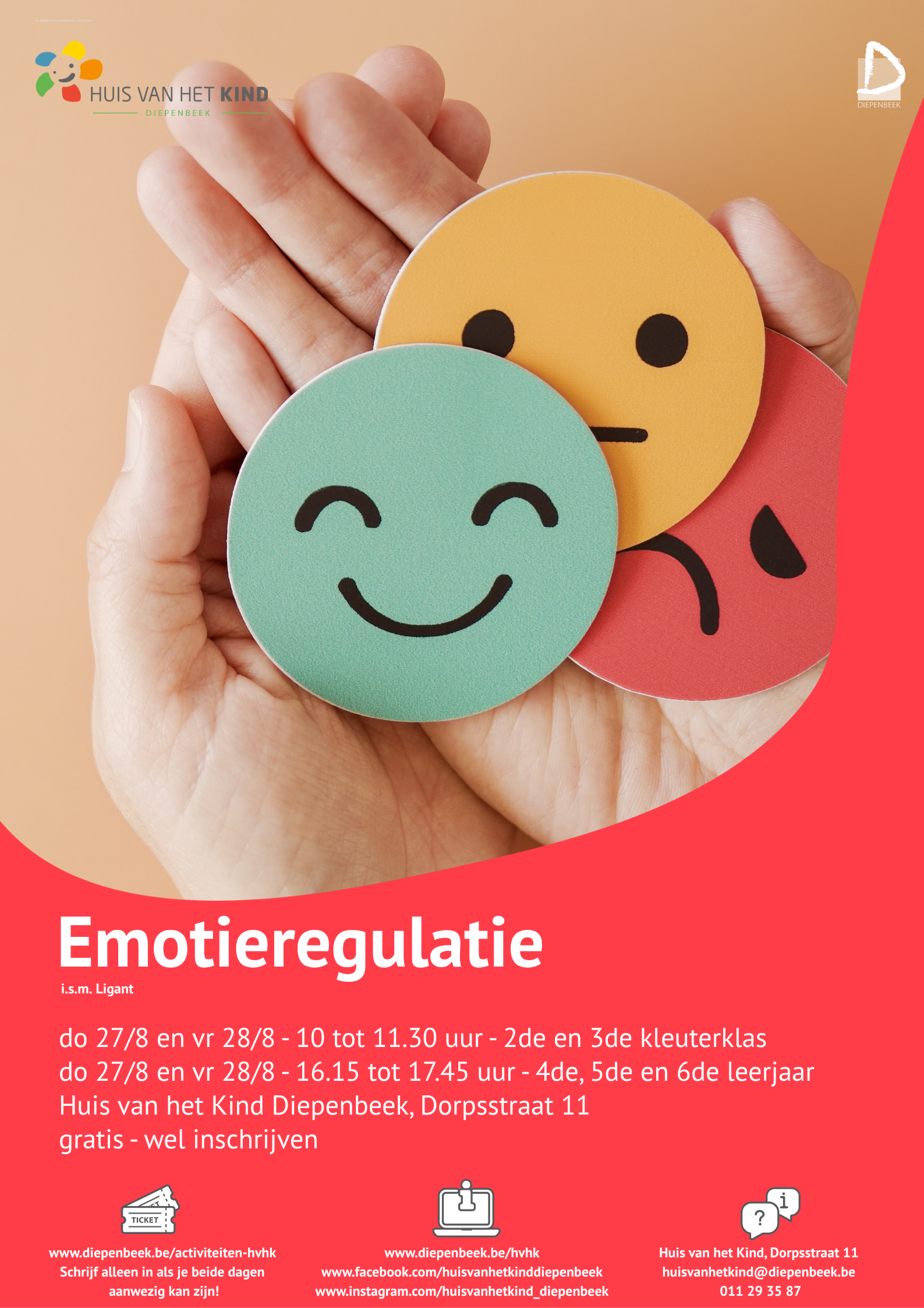 Emotieregulatie voor kleuters - tweedaagse (zomer '26)