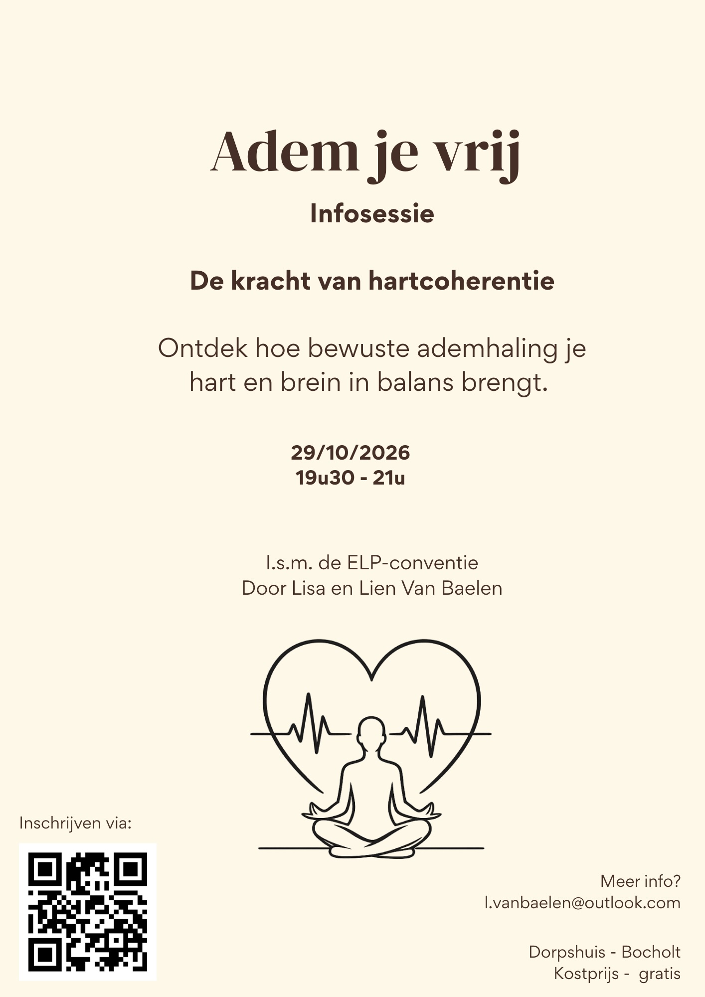 Adem je vrij - infosessie