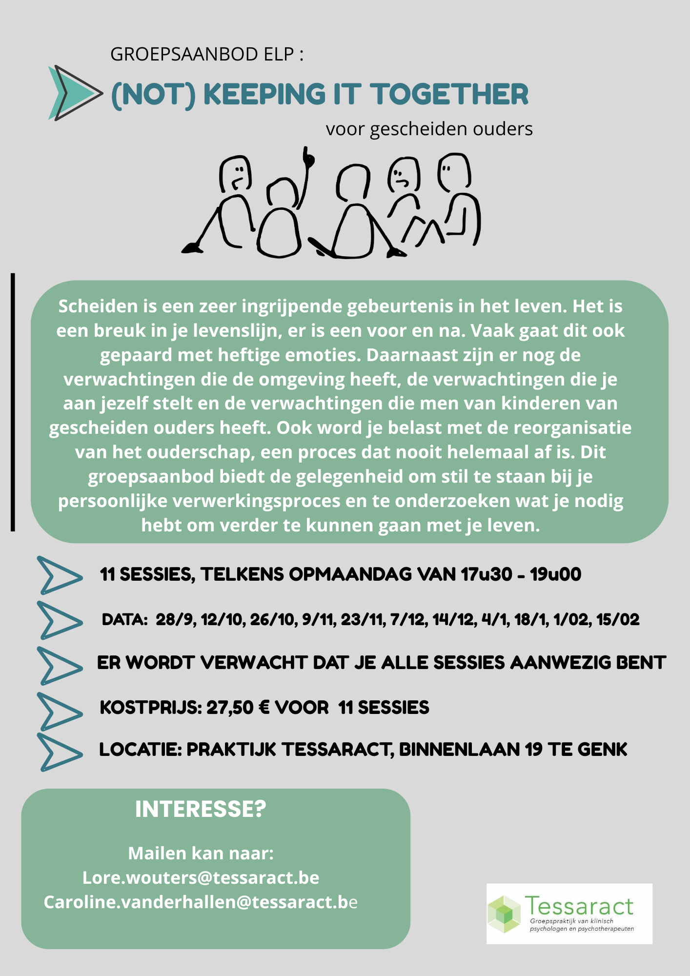 (NOT) KEEPING IT TOGETHER voor gescheiden ouders