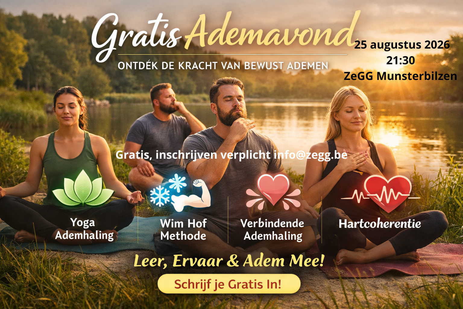 De kracht van ademhaling.
