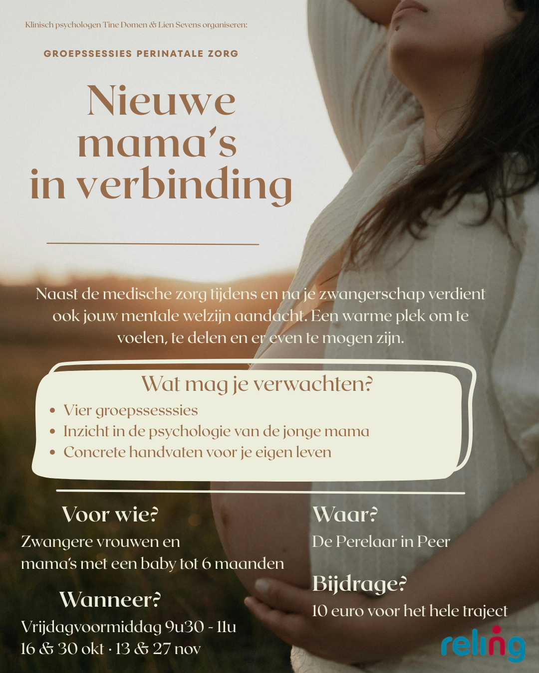 Nieuwe mama's in verbinding