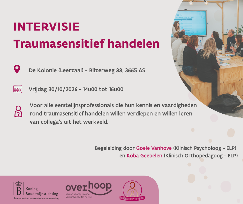 20261030 Intervisie traumasensitief handelen (As)