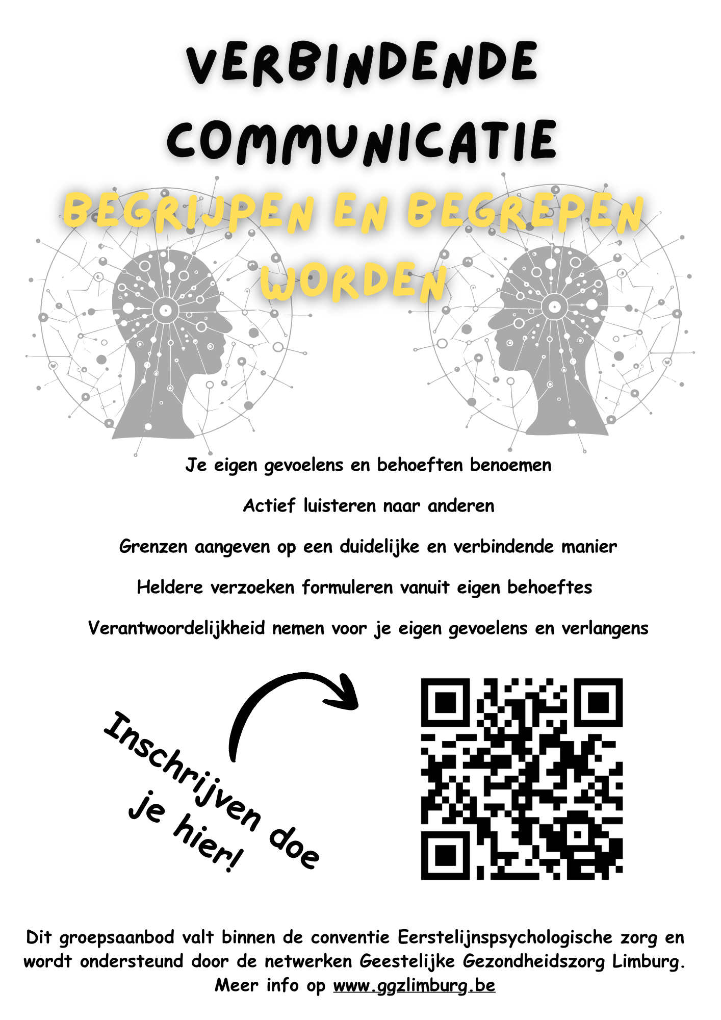 Verbindende Communicatie - Begrijpen en Begrepen worden